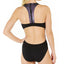 Nike Onyx Flash Metallic Cut-out One-piece Swimsuit Black