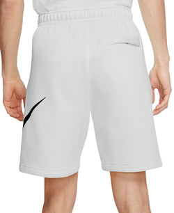 Nike Sportswear Club Fleece Logo Shorts White thumbnail 2