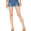Numero Cuffed High-rise Denim Shorts Horizon Bl