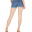 Numero Cuffed High-rise Denim Shorts Horizon Bl