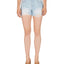 Numero High-rise Distressed Denim Shorts Platinum B