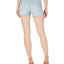 Numero High-rise Distressed Denim Shorts Platinum B