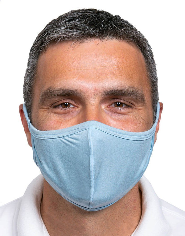 Obviously Light Blue Reusable Face Mask