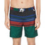 Original Penguin Fixed Waist Volley Swim Trunks True Black