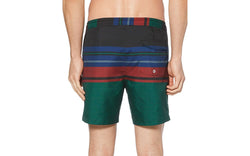 Original Penguin Fixed Waist Volley Swim Trunks True Black thumbnail 3