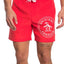 Original Penguin Stamp Logo Swim Short in Flame Scarlet