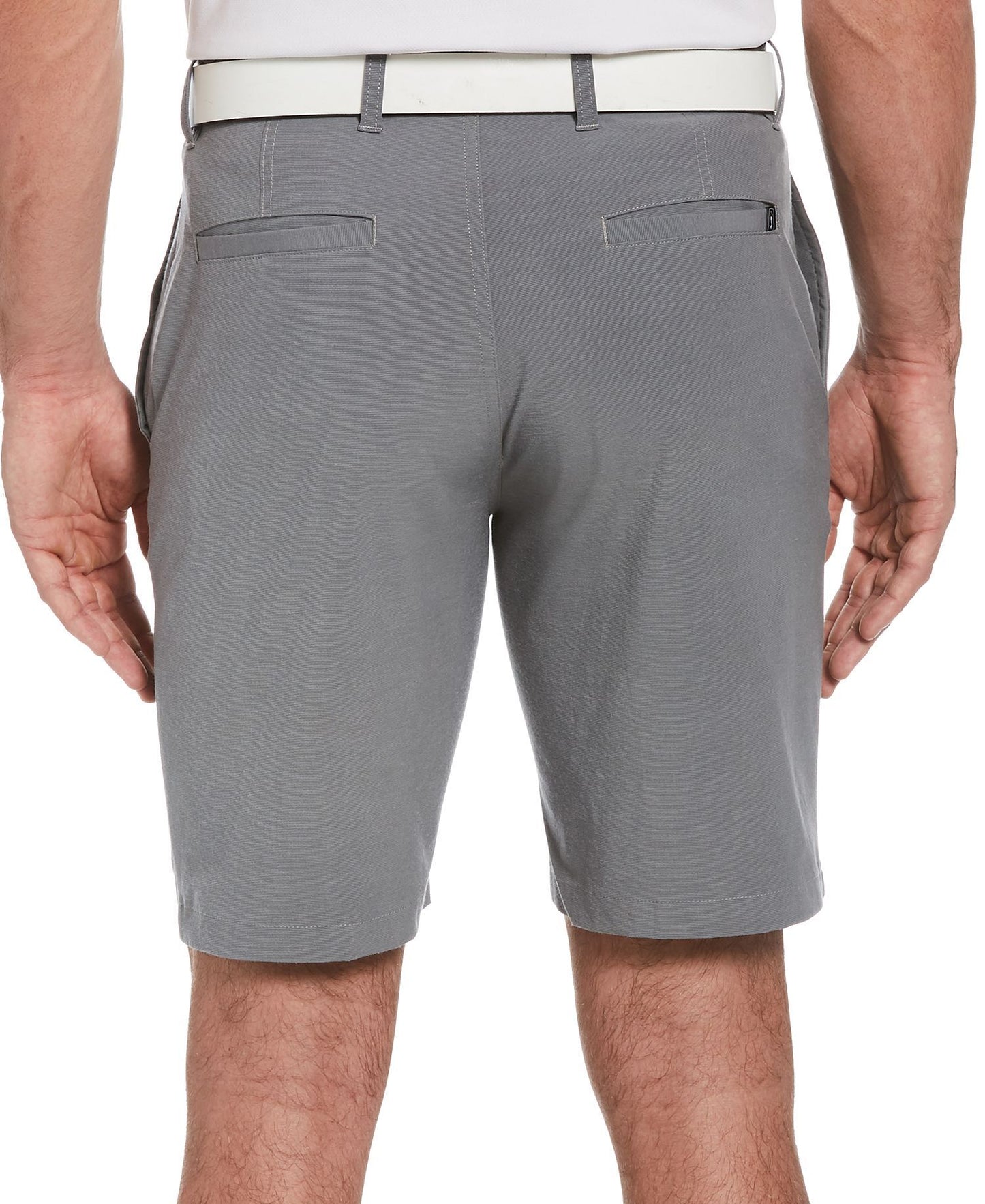 PGA TOUR Flat Front Horizontal Textured Golf Short