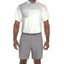 PGA TOUR Stretch Performance Asymmetrical Geo-Print Golf Polo
