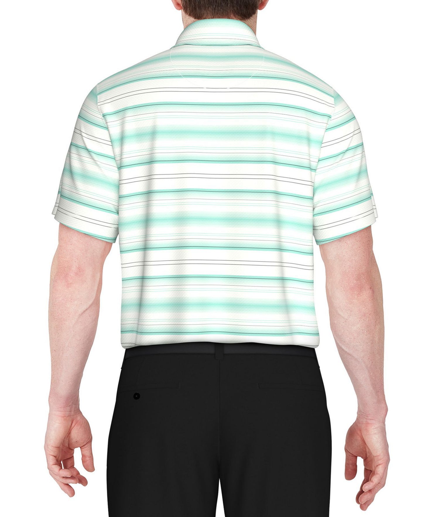 PGA TOUR Stretch-Performance Stripe Polo Shirt