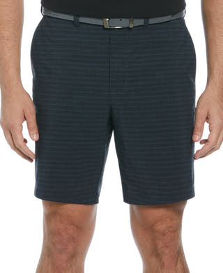 PGA TOUR Striped 8" Golf Shorts