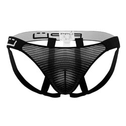 PPU 2311 Microfiber Jockstrap Color Black thumbnail 4