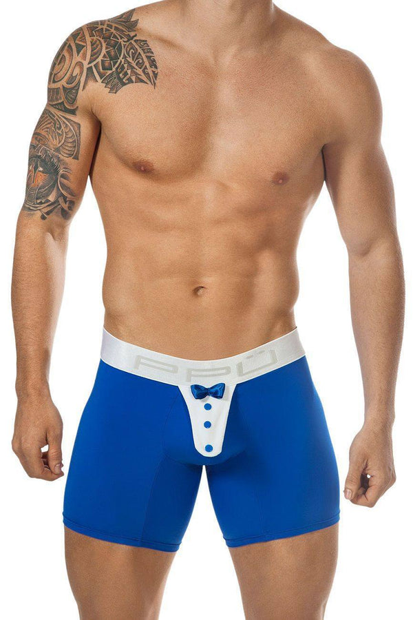 PPU Blue 1325 Tuxedo Boxer Brief