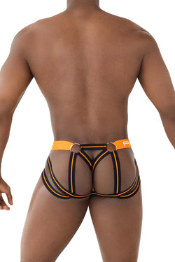 PPU Men's Underwear 2305 Mesh Jockstrap Color Orange thumbnail 3