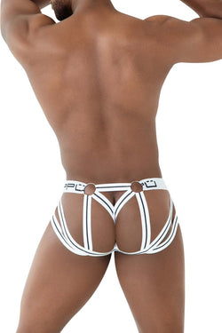 PPU Men's Underwear 2305 Mesh Jockstrap Color White thumbnail 3