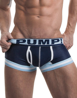 PUMP! Navy Blue Steel Touchdown Boxer