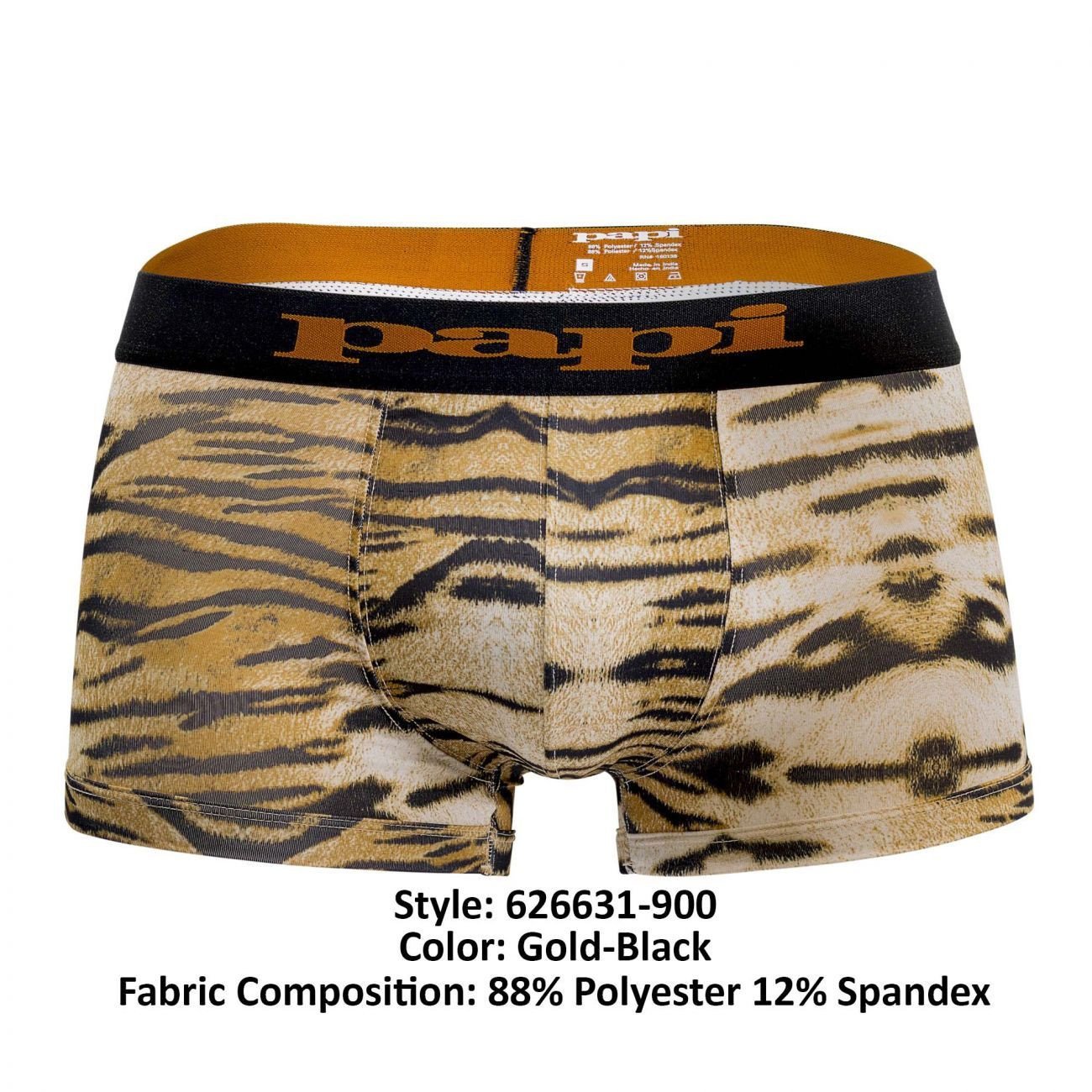 Papi 626631-900 Animal Instinct Tiger Trunks