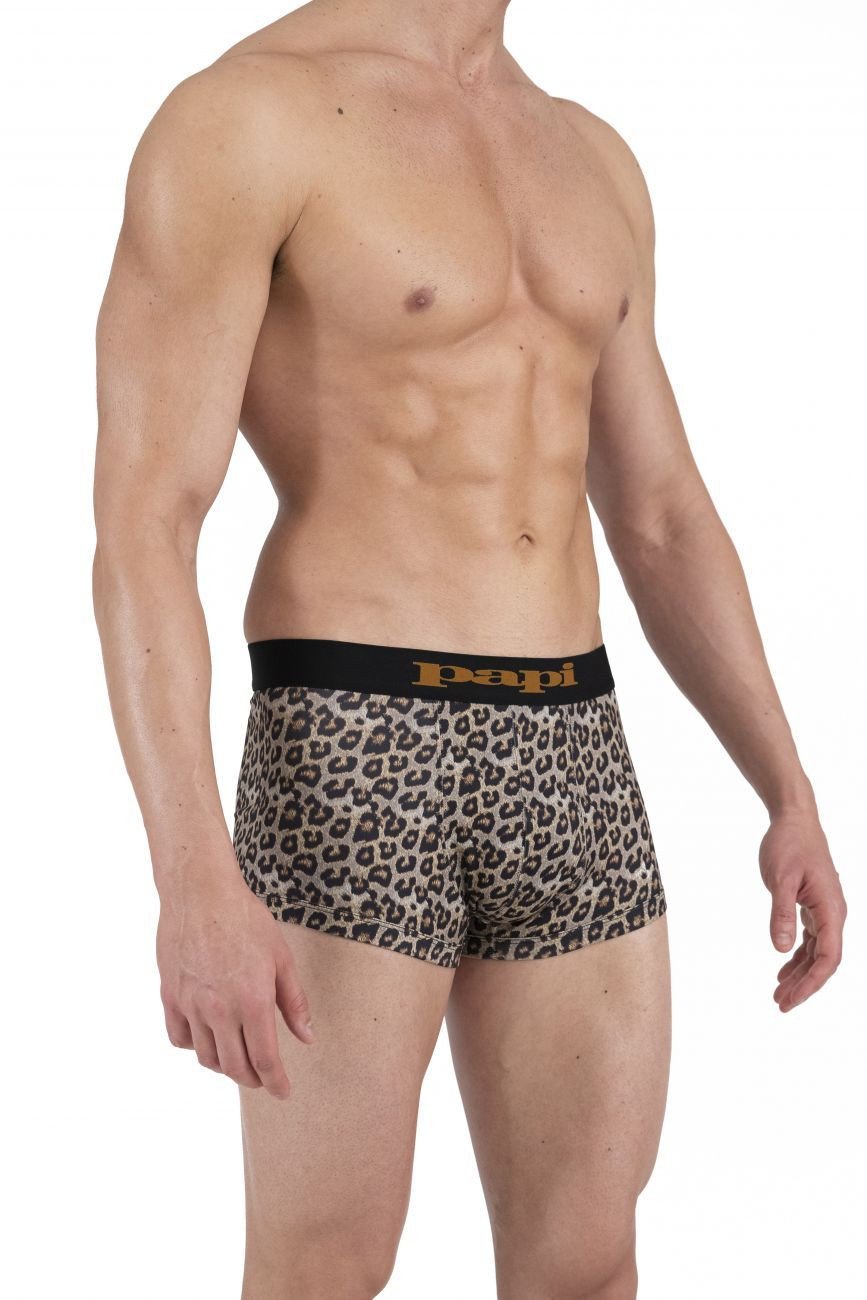 Papi 626633-900 Animal Instinct Leopard Trunks