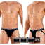 Papi Black 705910-001 3-Pack Rib Jockstraps