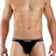 Papi Black 705910-001 3-Pack Rib Jockstraps