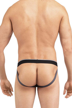 Papi Black And Grey UMPA006 2PK Jockstraps thumbnail 2