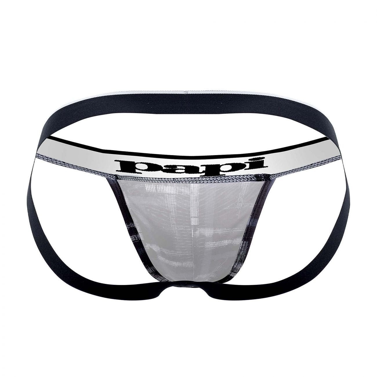 Papi Black And Grey UMPA006 2PK Jockstraps