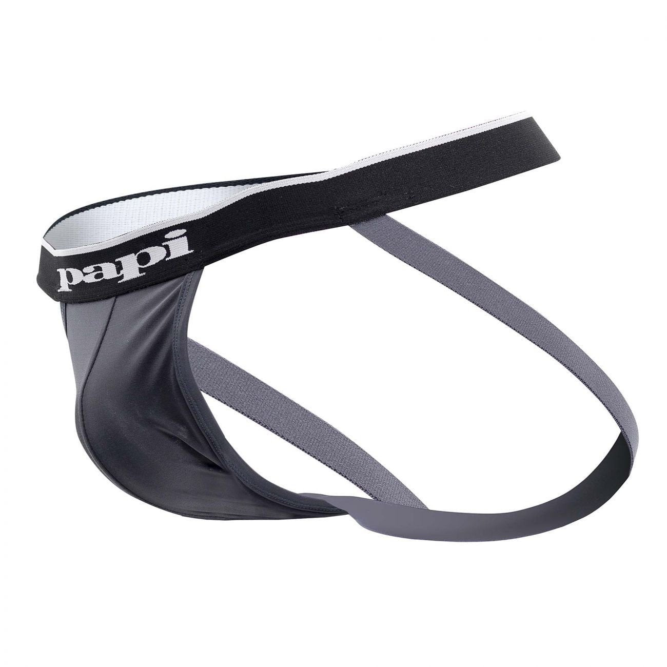 Papi Black And Grey UMPA006 2PK Jockstraps