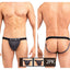 Papi Black And Grey UMPA006 2PK Jockstraps