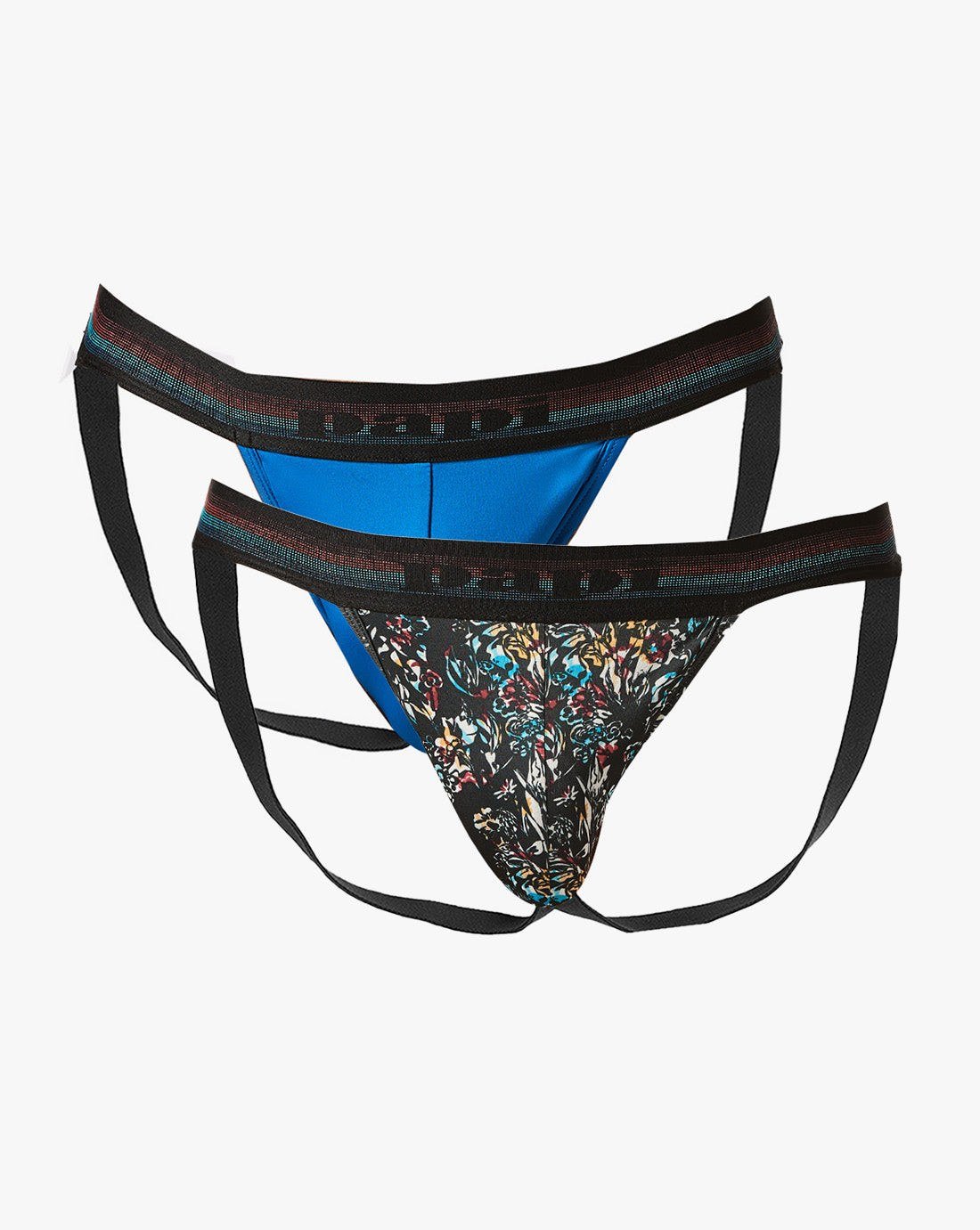 Papi Black And Skydiver 2-Pack Jockstraps