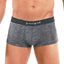 Papi Black/Grey Microflex Stripe Brazilian Trunk