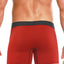 Papi Black/Red Microflex Pencil Stripe Boxer Brief