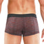 Papi Black/Red Microflex Stripe Brazilian Trunk
