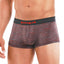 Papi Black/Red Microflex Stripe Brazilian Trunk