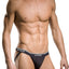 Papi Black Red Turquoise 705910-999 3-pack Rib Jockstraps