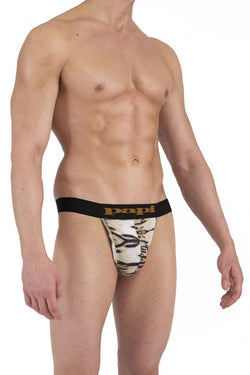 Papi Gold 626956-900 Animal Instinct Tiger Thong thumbnail 3