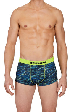 Papi Lime Glitch Print Microfiber Trunk thumbnail 1
