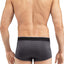 Papi MPA005 2PK Brazilian Trunks Color Black-Gray