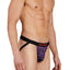 Papi Red Glitch Print Jock