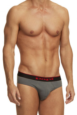 Papi Red Grey Black 980403-950 3-Pack Cotton Stretch Briefs thumbnail 4