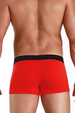 Papi Red Microflex Peached Single Solid Brazilian Trunk thumbnail 3