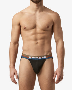 Papi Sodalite and Black 2-Pack Cotton Jockstraps thumbnail 4