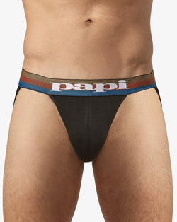 Papi Sodalite and Black 2-Pack Cotton Jockstraps thumbnail 3
