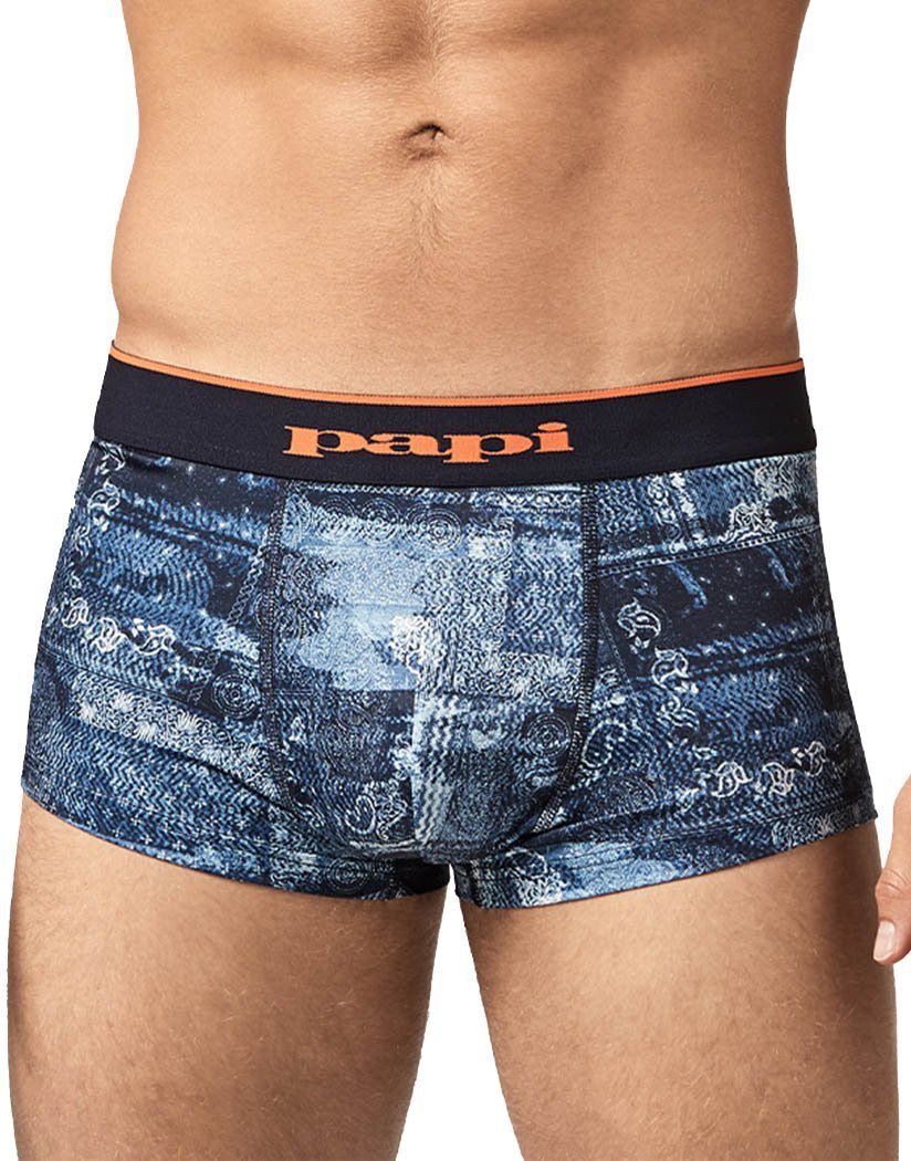 Papi UMPA026-BLPTN 2-pack Microflex Brazilian Trunks