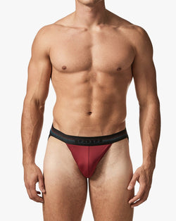 Papi Vivid Blue and Beet Red 2-Pack Jockstraps thumbnail 1