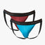 Papi Vivid Blue and Beet Red 2-Pack Jockstraps