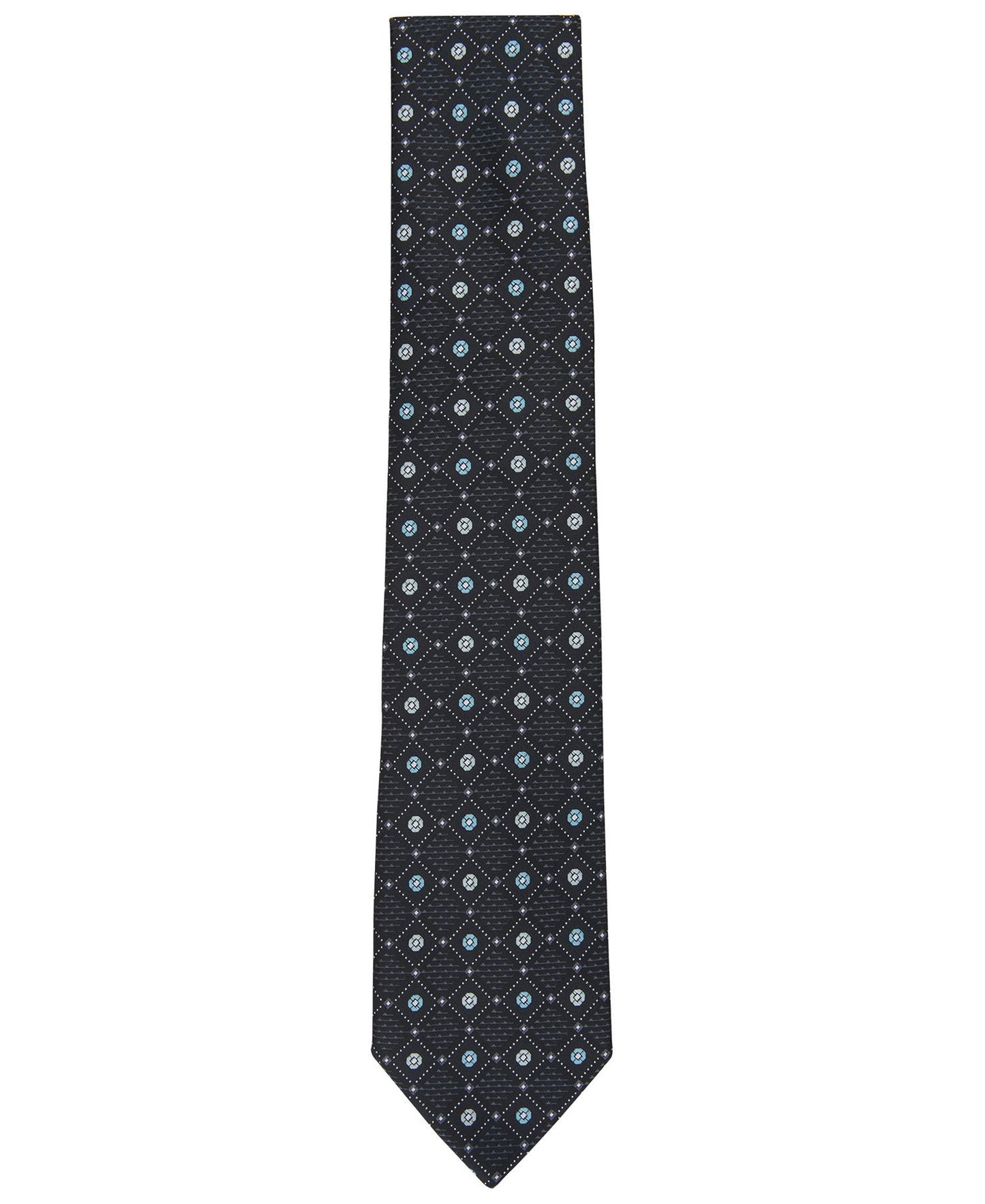 Perry Ellis Laytone Diamond Medallion Tie