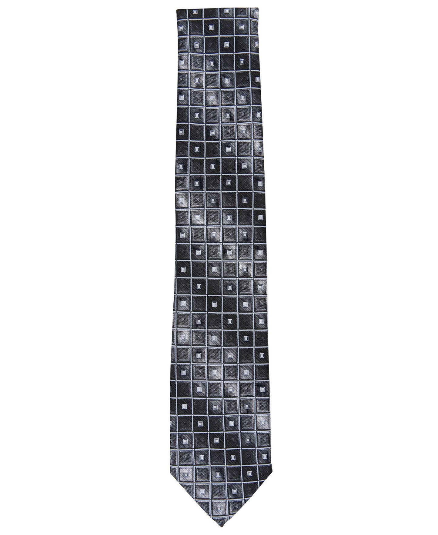 Perry Ellis Mower Geo-Tile Tie