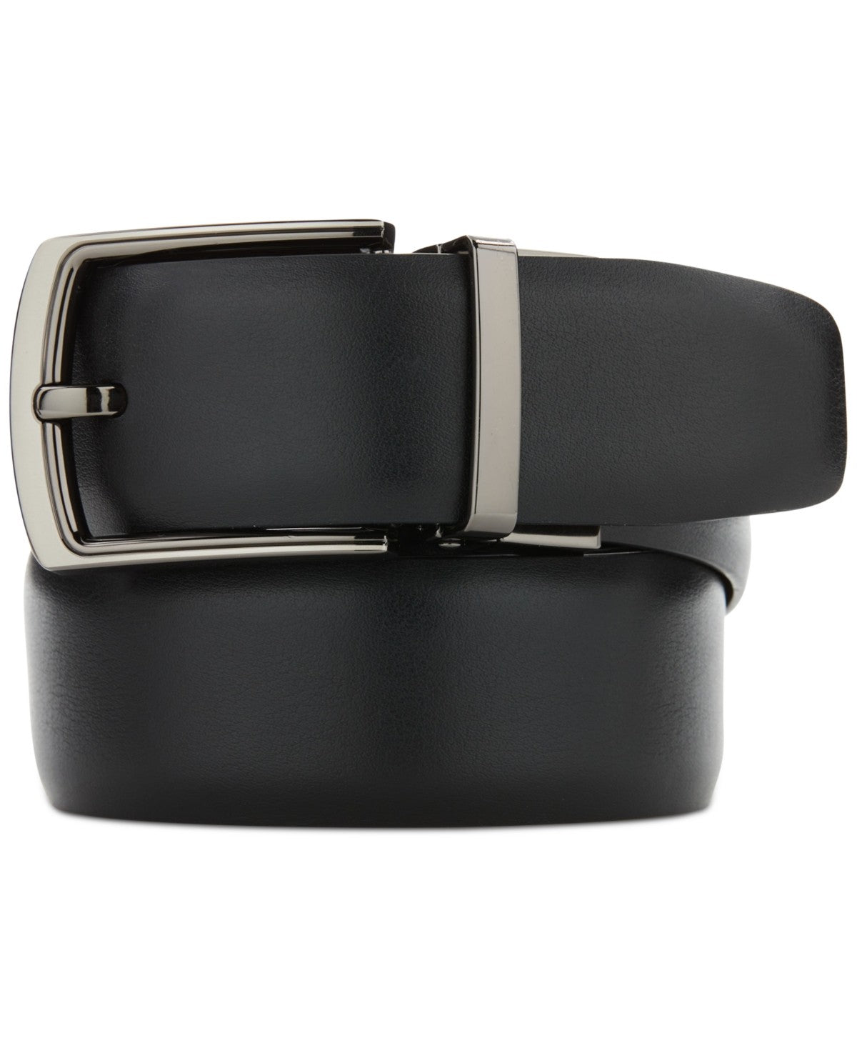 Perry Ellis Portfolio Halfmoon Belt Blk20