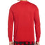 Perry Ellis Portfolio Henley Long-sleeve Pajama Shirt Crimson