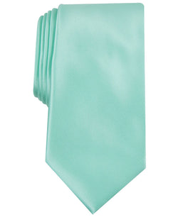Perry Ellis Satin Solid Tie Mint thumbnail 1