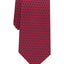 Perry Ellis Scheer Classic Geo Neat Tie Burgundy